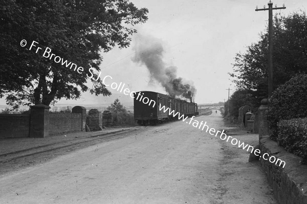 DINGLE TRAIN ON MAIN ROAD